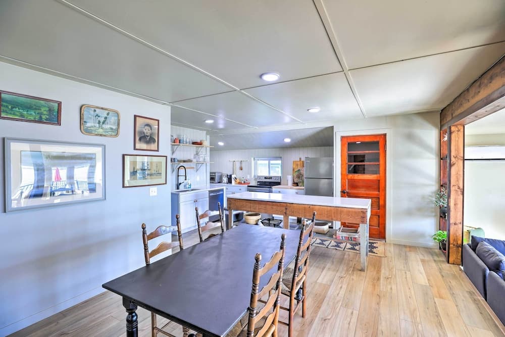 Lakefront Cabin w/ Patio & Views in Lake Norden