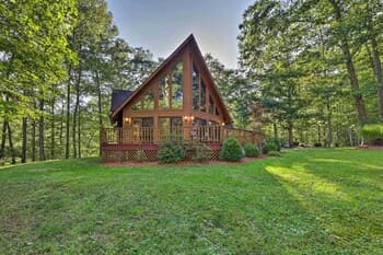 Majestic Caldwell Retreat w/ Wraparound Deck!