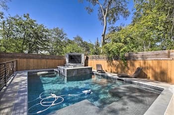 Modern Dallas Getaway w/ Pool & Home Theater!