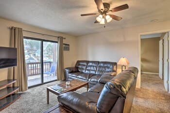 Convenient Lead Condo w/ Deck & Town Views!