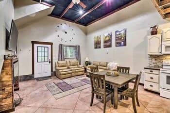 Garden Valley Cabin w/ Fire Pit & River View!