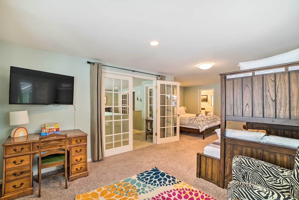 Lakefront Grant Getaway w/ Deck + Fire Pit!