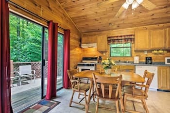Bryson City Cabin in Smoky Mountains w/ Hot Tub!