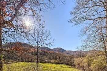 Lake Lure Cabin w/ Furnished Deck & Mtn Views