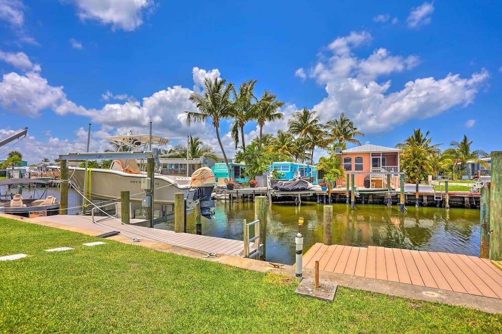 Ocean Access Jensen Beach Home: Dock & Lanai!