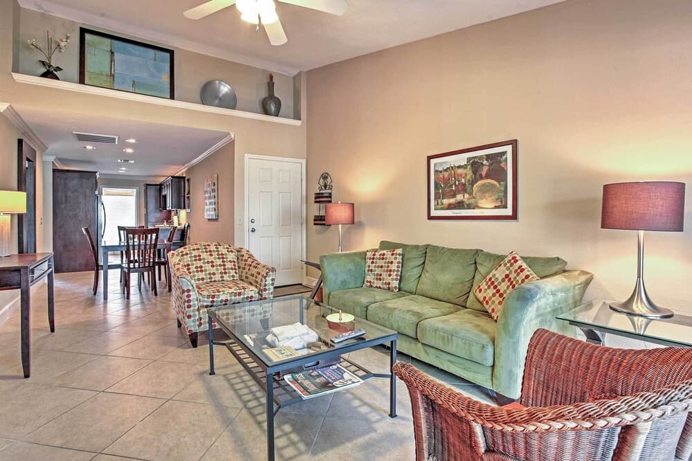 Colorful Galveston Retreat Steps From Beach & Pool