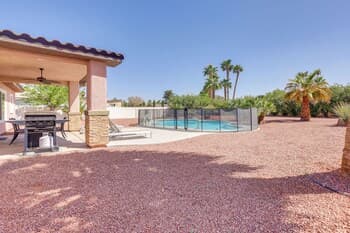 Updated Las Vegas House W/patio, Solar Heated Pool