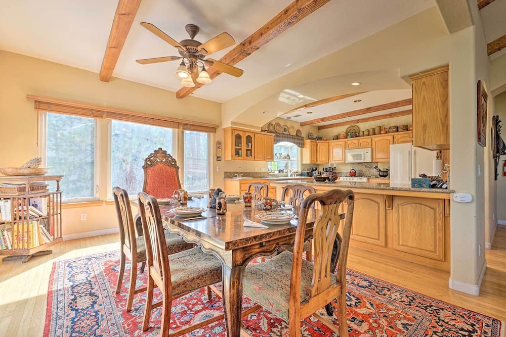 Wraparound Deck: Woodland Cabin in Lake Arrowhead