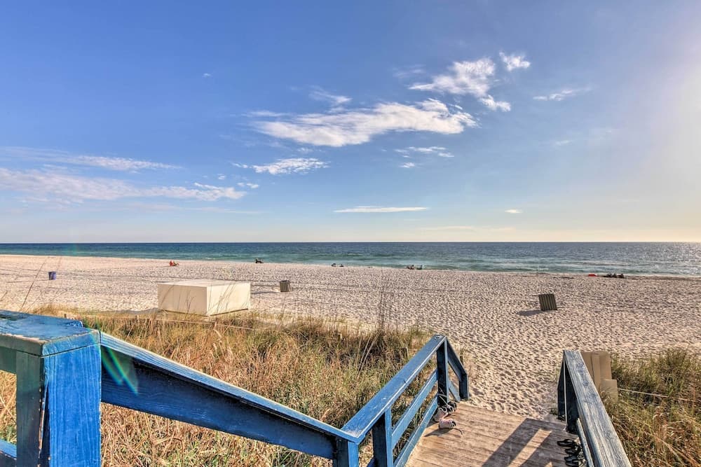 Resort Pool, Gym & Hot Tub: Beachfront PCB Condo!