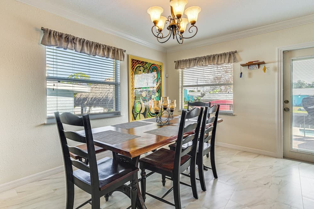 Spacious Canalfront Home w/ Pool ~ 1/2 Mi to Beach