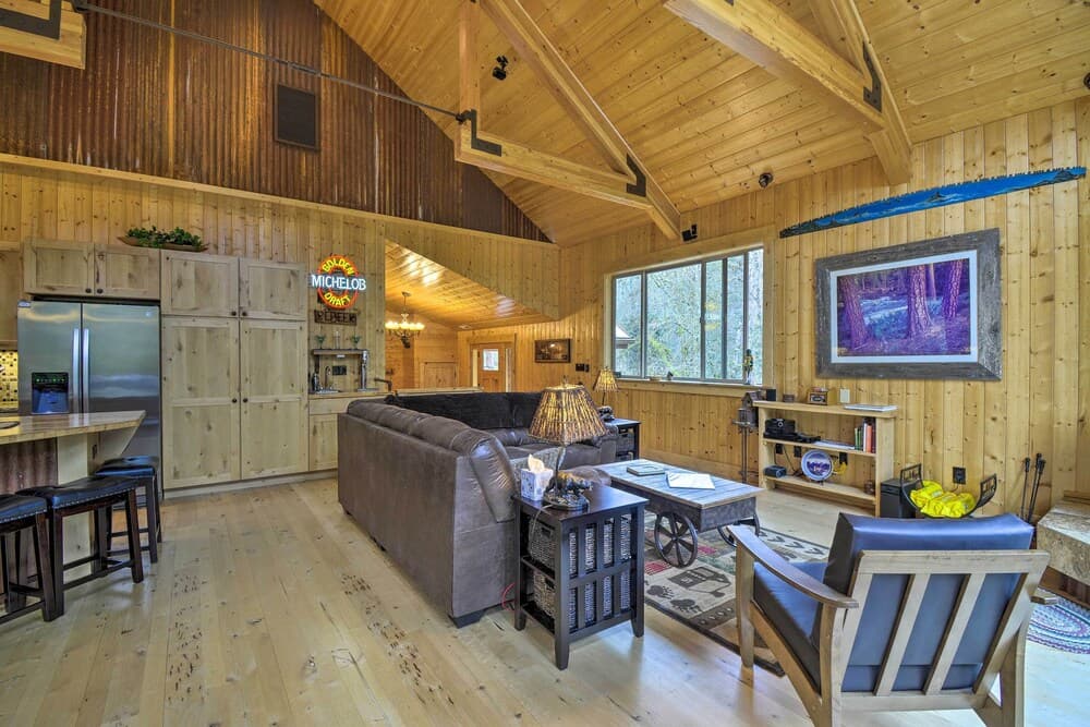 'right Arm Ranch' Luxe Port Angeles Family Cabin!