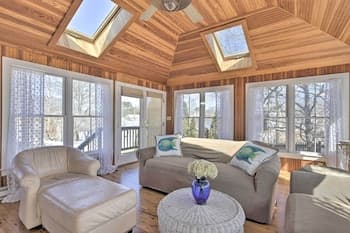 Refined Retreat W/outdoor Shower, 1 Block to Beach