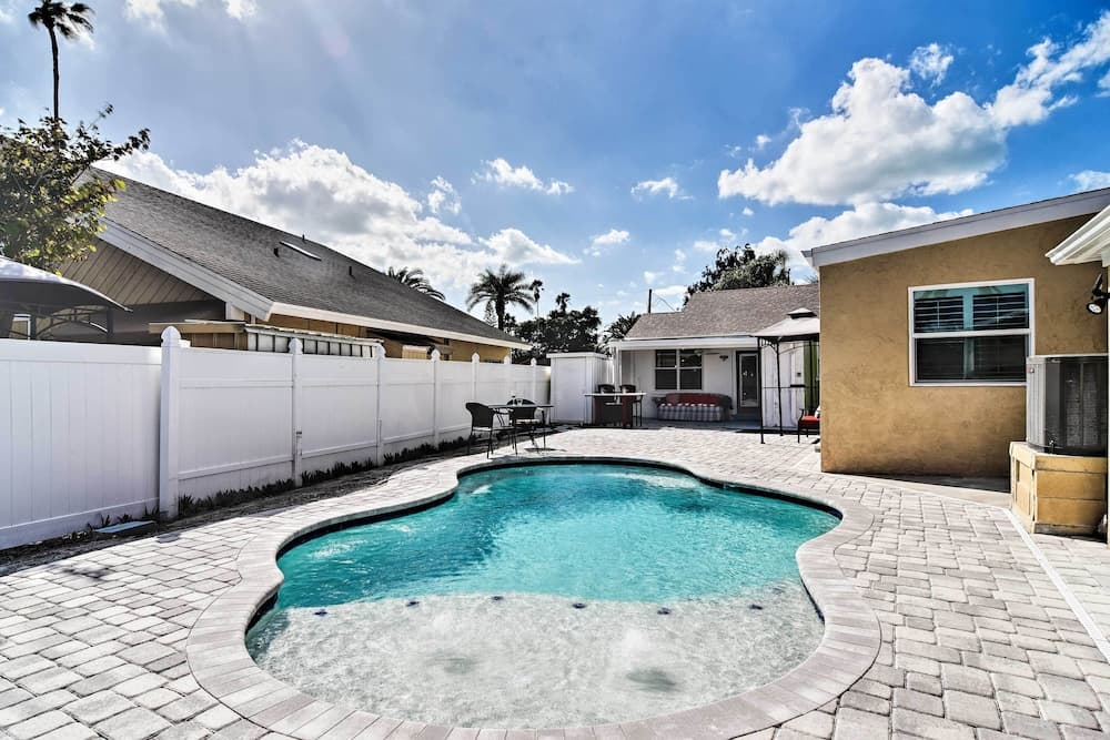 Indian Rocks Beach Home: Dock, Beach & Pool Access