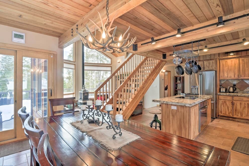 Snowshoe & Ski: Home w/ Mtn-view Deck in Breck!