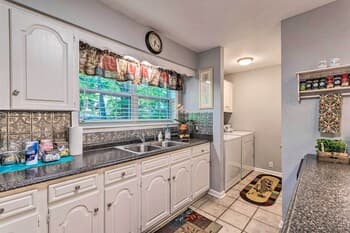 The Crystal House w/ Sunroom & Golf Green Views!