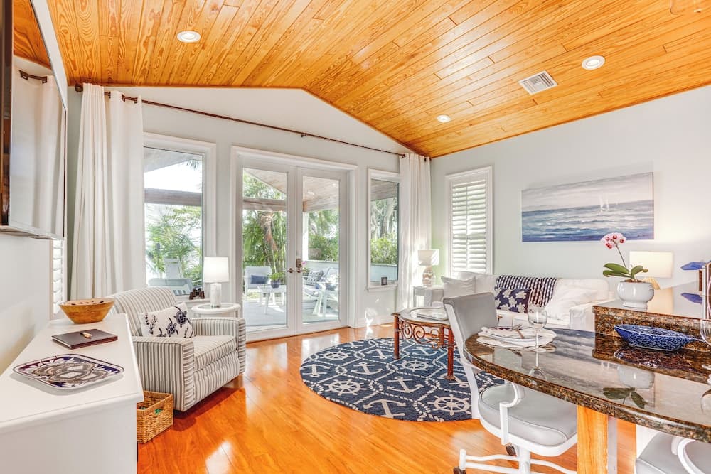 Waterfront Stuart Oasis w/ Hot Tub & Dock!