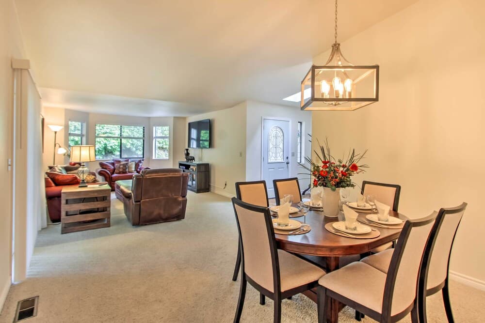 Quiet Lakefront Olympia Home w/ Dock on Half Acre