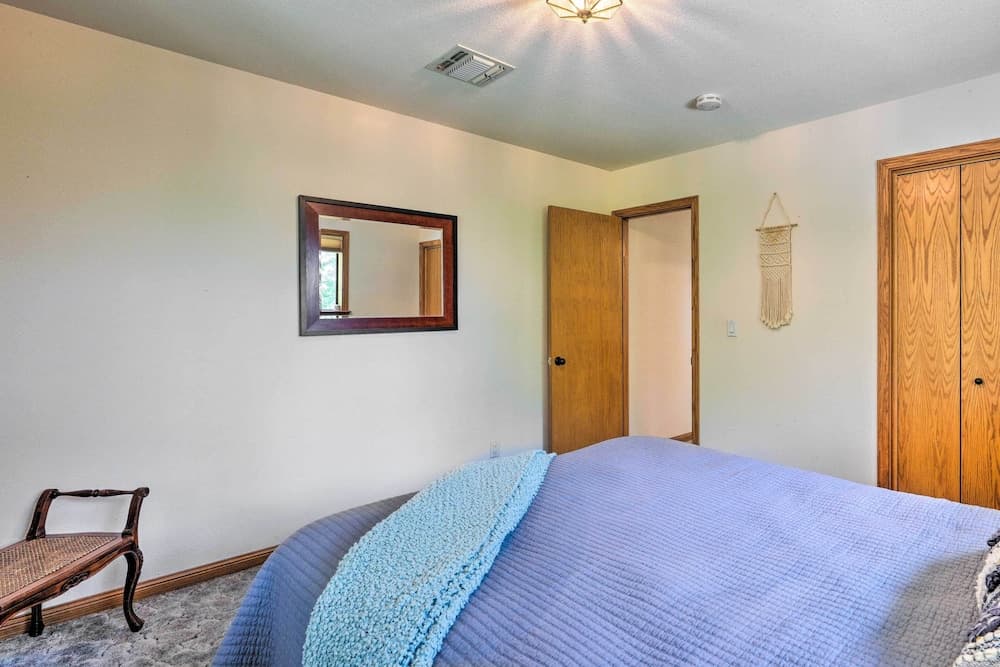 10 Acres w/ Stunning Views: Apple Hill Home!