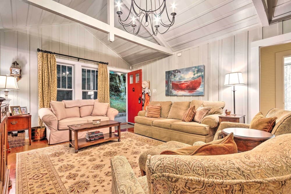 Waterfront Home w/ Boat Dock on Mirror Lake!