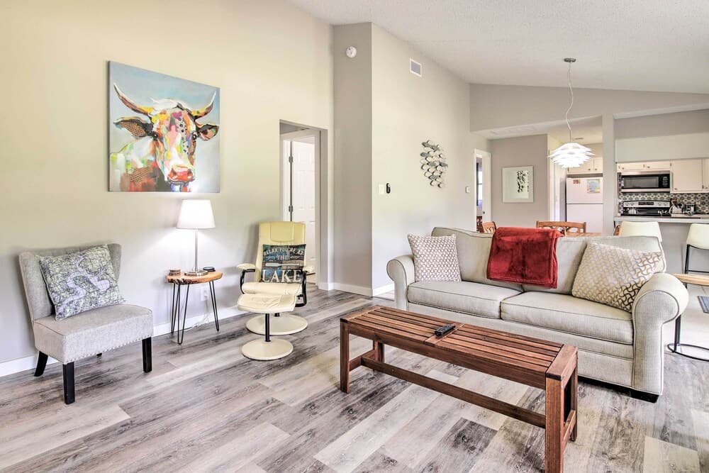 Bright Jonestown Retreat w/ Yard & Porch!