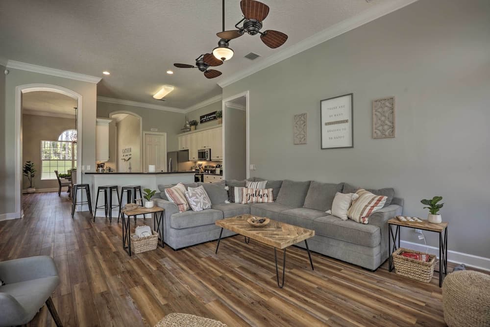 Upscale Palm Coast Home w/ Pool: 7 Mi to Beaches!