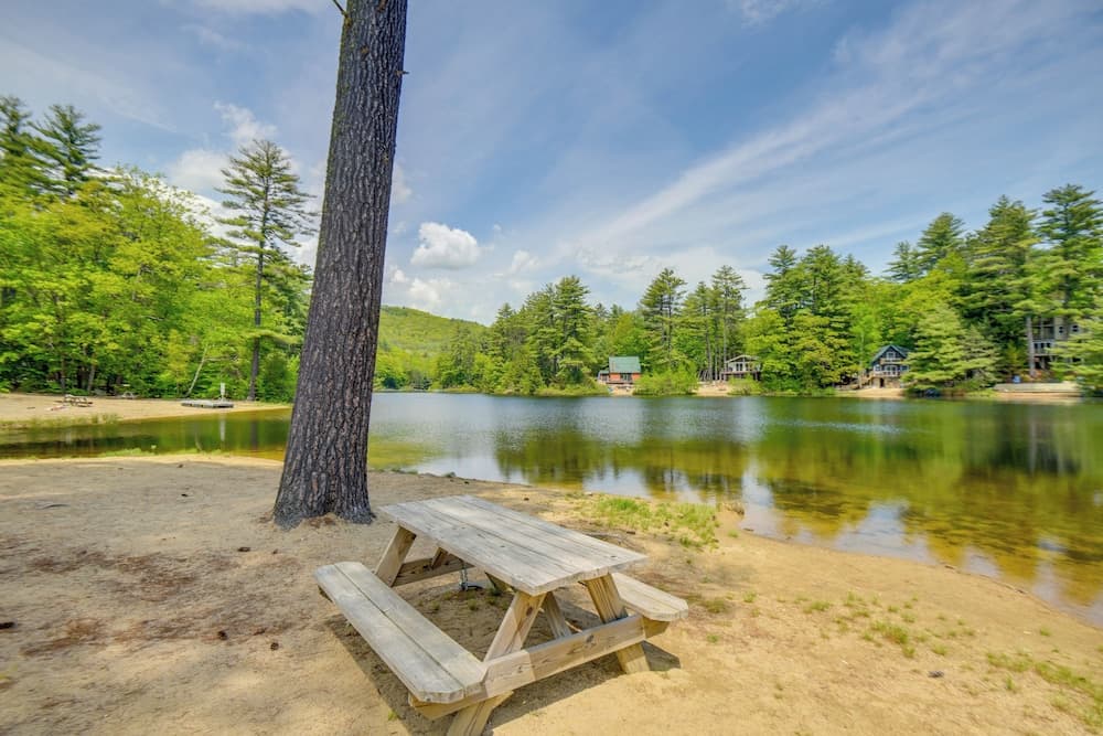 New Hampshire Vacation Rental - Walk to Beach!