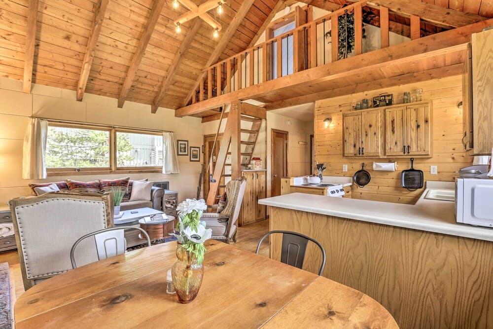 Walk to Grand Lake: Historic Dtwn Cabin!