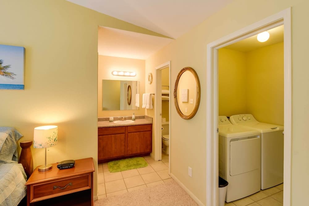 Balcony & Community Pool Deck: Condo in Galveston