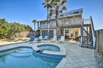 Sunny Home w/ Decks & Views, Steps to Beach!
