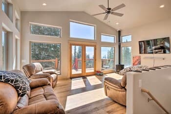 Bright Fairplay Gem With Loft, Deck + Mtn Views