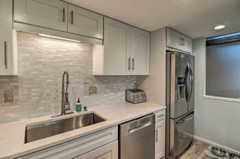 Modern Alpine Getaway w/ Decks & Walk to Lake!