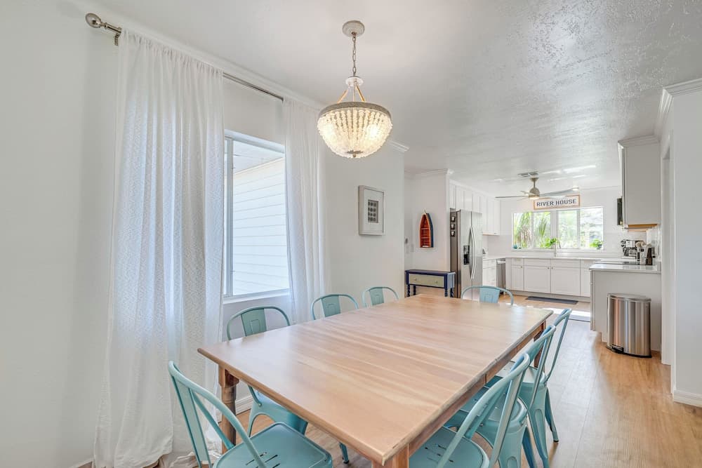 Riverfront Home w/ Boat Dock & Kayaks!