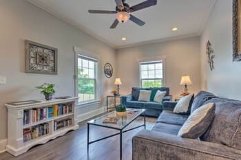 Airy Apartment With Deck - Walk to Main Street!