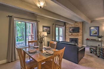 Walk to Ski Lifts & Main St From Condo w/ Balcony!