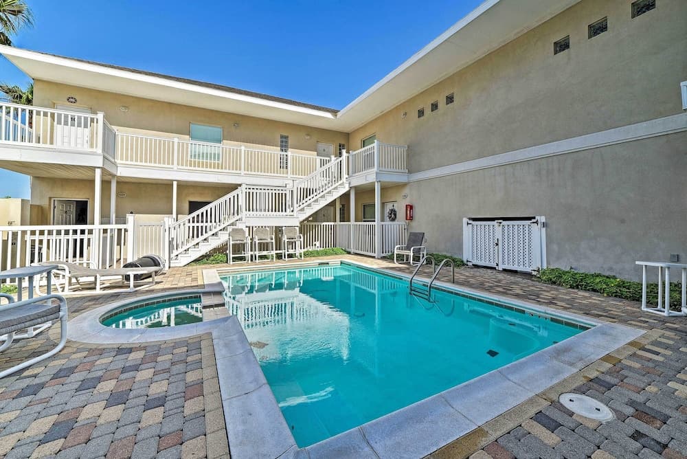 Modern Island Condo w/ Pool: Steps to the Beach!