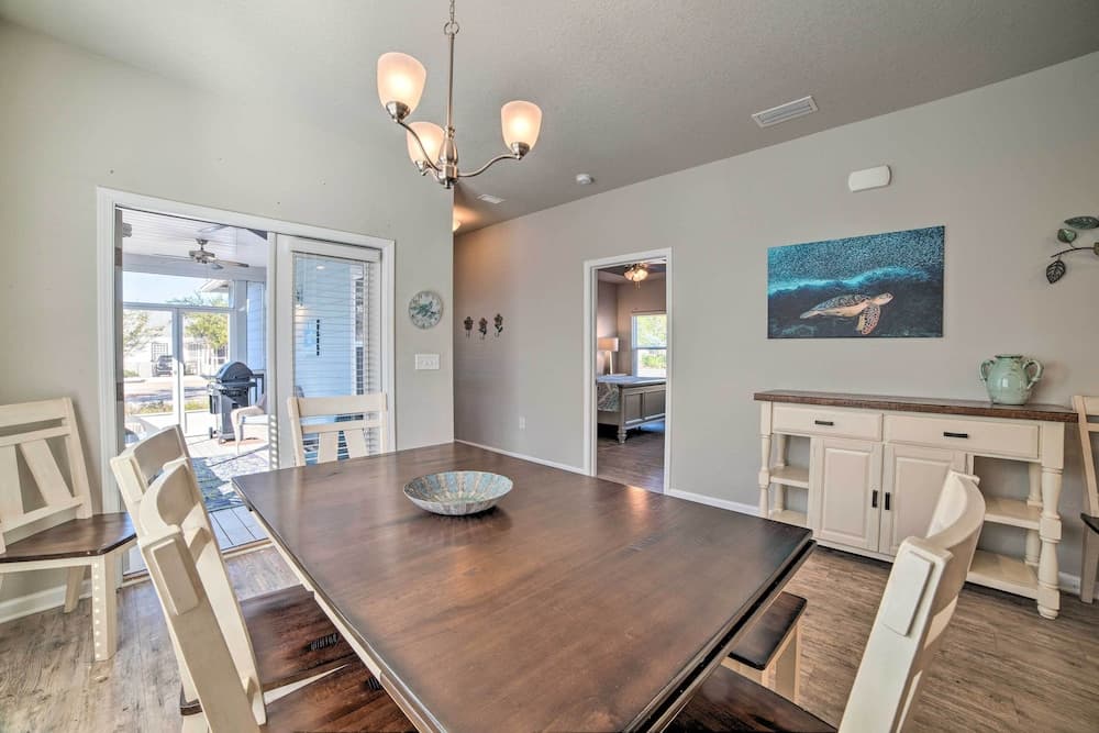 Walk to Shore: Elegant Port St Joe Getaway!