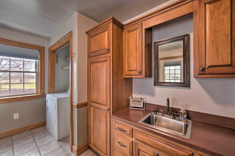 Peaceful Bird in Hand Home w/ Farmland Views!