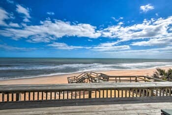Beachfront Oasis w/ Game Room & Ocean Views!