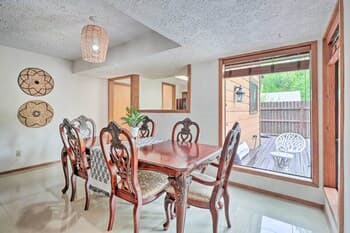 Bright Bryan Home w/ Spacious Yard & Deck!