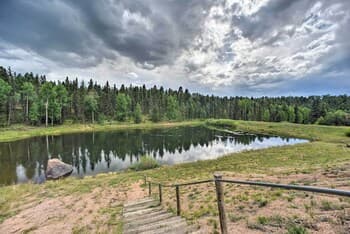 Scenic 'dawn of Hope Ranch' Lodge w/ Zipline!