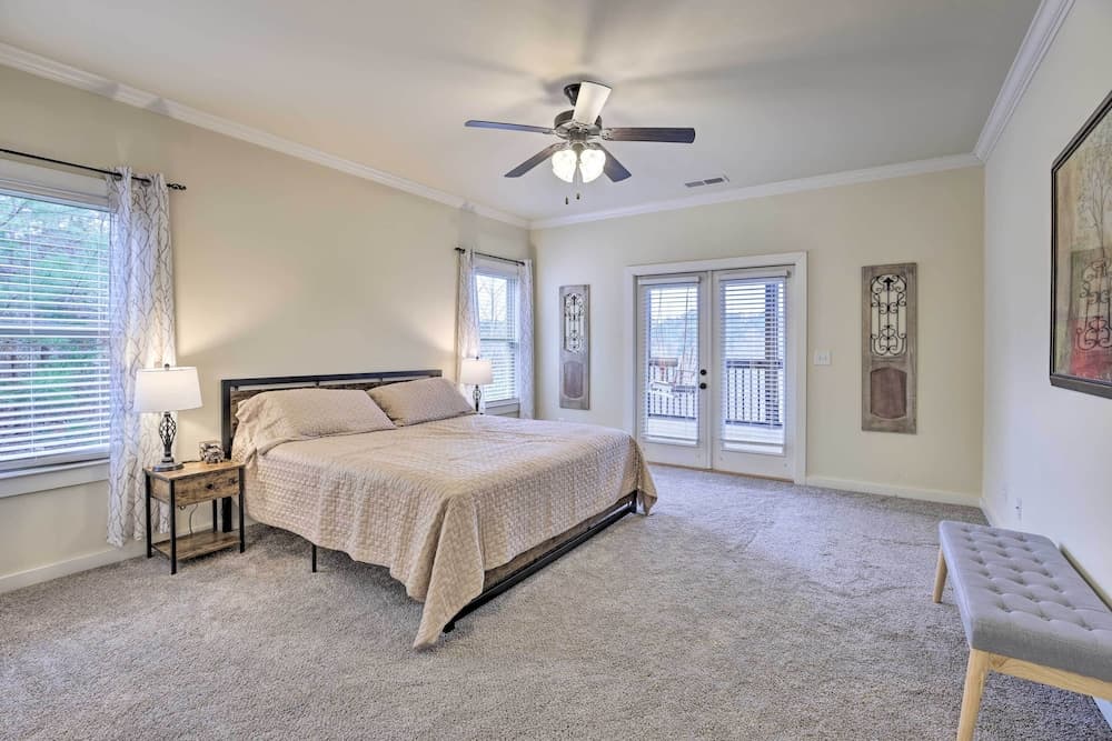 Lake Mitchell Vacation Home w/ Dock & Water Slide