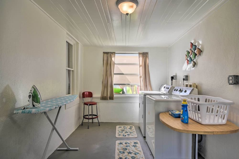 Walk to Beach: Pet-friendly Treasure Island Home