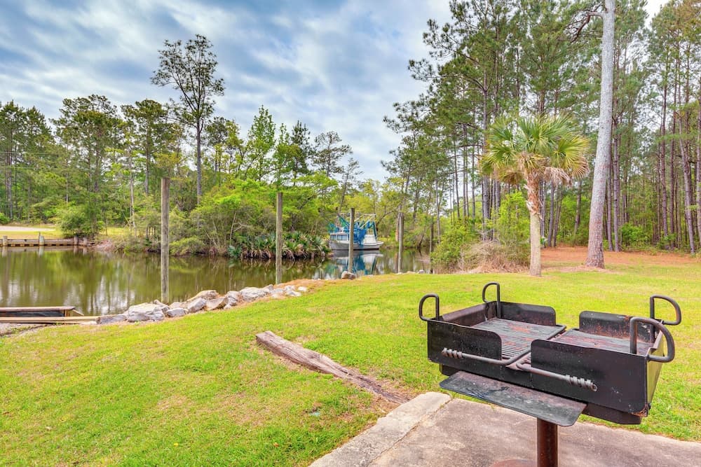 Bayou La Batre Stilted House on Snake Bayou!