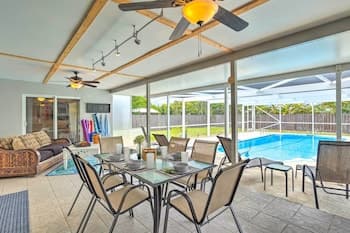 Sunny 'tropical Landing' Home w/ Private Pool