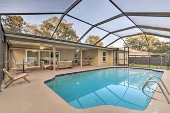 Peaceful Tampa Home With Private Pool & Yard!