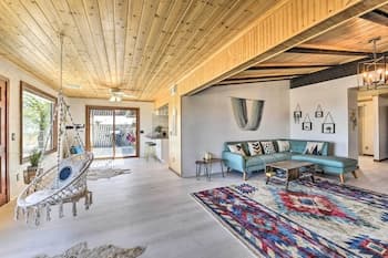 Chic Joshua Tree Pad w/ Mountain Views & Hot Tub