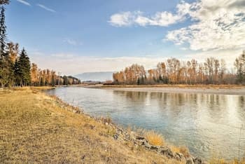 Kalispell Riverfront Home by Glacier National Park