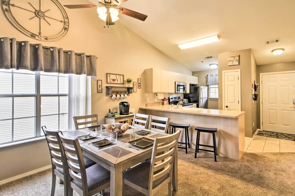 Near Branson Strip! Water-view Condo w/ Balcony