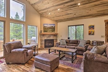 Rocky Mountain Alma Cabin With Deck & Hot Tub!