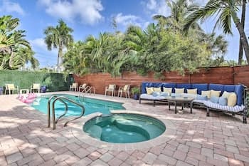 Spacious Home w/ Pool, Steps to Beach!